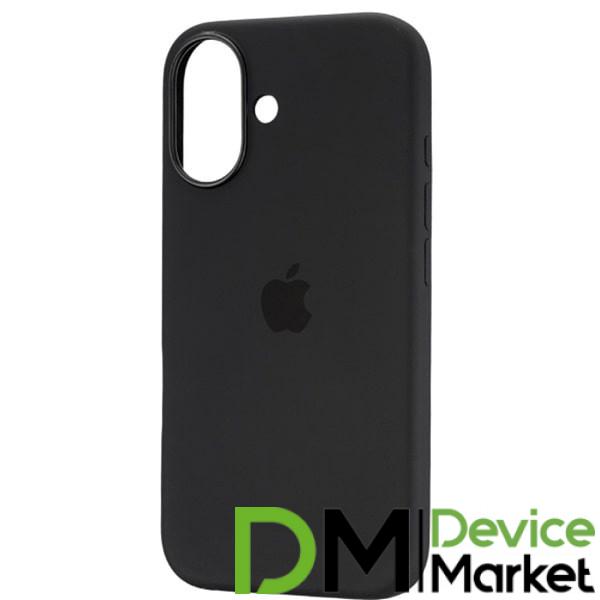 Фото Каталог, Аксесуари, Чохли, Чохли для телефона, Чохли для телефона Apple DM Чохол Silicone Case with MagSafe для iPhone 16 Black