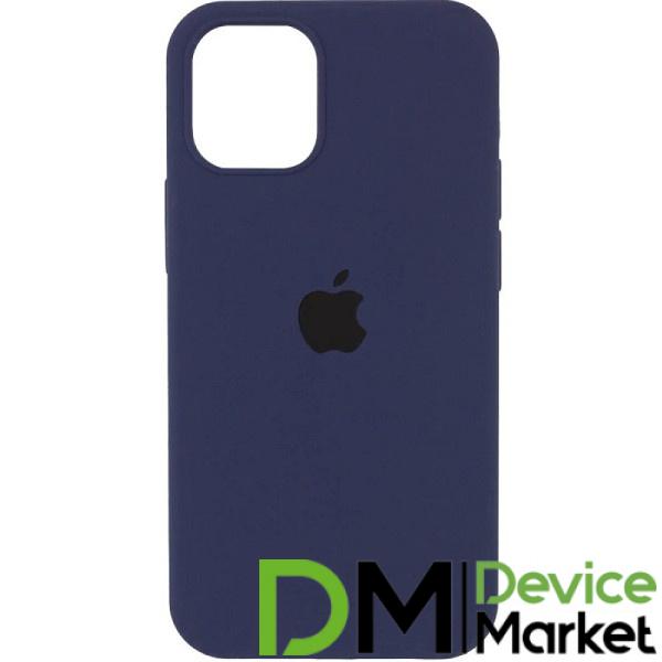 Фото Каталог, Аксесуари, Чохли, Чохли для телефона, Чохли для телефона Apple DM Чохол Silicone Case для iPhone 16 Pro Max Midnight Blue