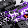 Детский игрушечный автомат SY-0288/MCX/ Автомат с арбизами Фиолетовый камуфляж — купити в Україні