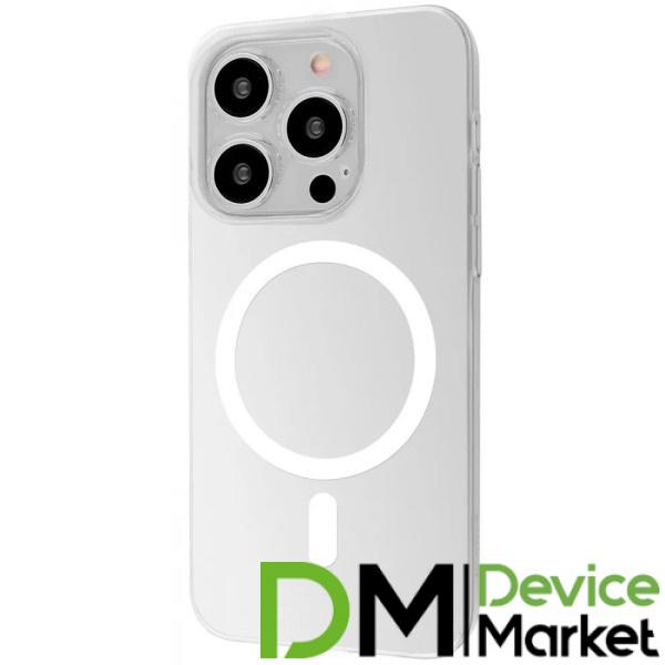 Фото Каталог, Аксесуари, Чохли, Чохли для телефона, Чохли для телефона Apple DM Чохол Silicone Case with MagSafe для iPhone 14 Pro Max Light Gray