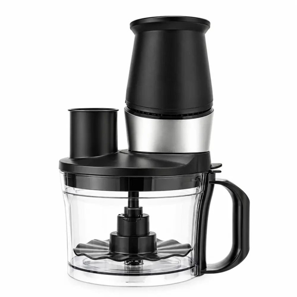 Фото Все для кухни Кухонный комбайн с насадками, 1500 Вт, minMAX MX-1101, Черный Блендер Смельчитель Кофемолка Слайсер Чоппер