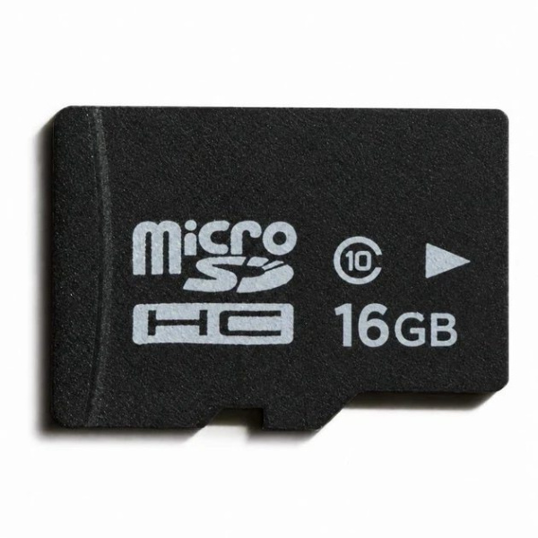 Фото Электроника Карта памяти MicroSD 16 GB Class 10 с SD-адаптером