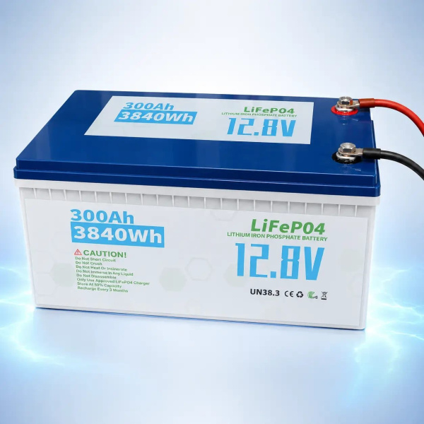 Фото Электроника Литиевый аккумулятор для солнечных систем, 12V, 300Ah, LiFePO4, Белый / Аккумулятор литиевый / Аккумуляторная батарея