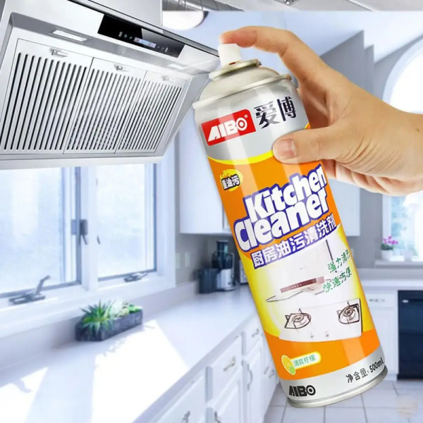Фото Товары для дома и сада Очиститель для кухни Kitchen cleaner, 260мл / Универсальный кухонный обезжириватель / Пена от жира и грязи
