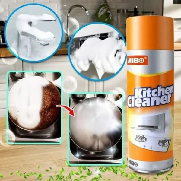 Фото Товары для дома и сада Очиститель для кухни Kitchen cleaner, 260мл / Универсальный кухонный обезжириватель / Пена от жира и грязи