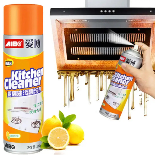 Фото Товары для дома и сада Очиститель для кухни Kitchen cleaner, 260мл / Универсальный кухонный обезжириватель / Пена от жира и грязи