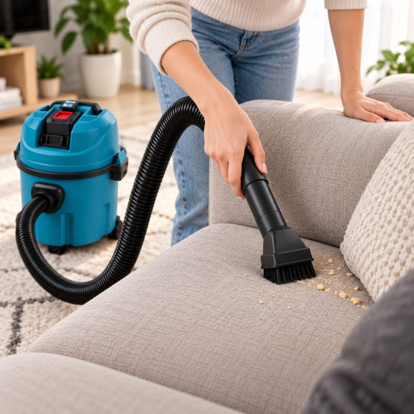 Фото Товары для дома и сада Пылесос для дома ГОЛУБОЙ / Wireless Vacuum Cleaner / Аккумуляторный пылесос 1200 Вт
