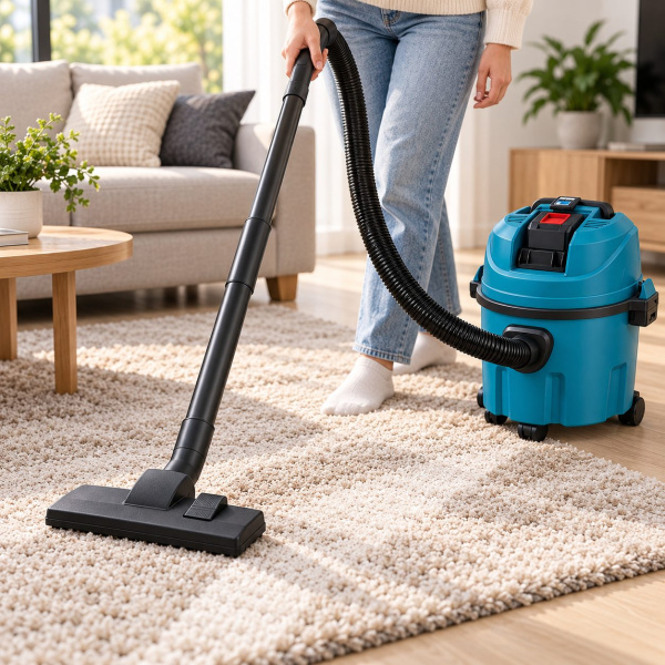 Фото Товары для дома и сада Пылесос для дома ГОЛУБОЙ / Wireless Vacuum Cleaner / Аккумуляторный пылесос 1200 Вт