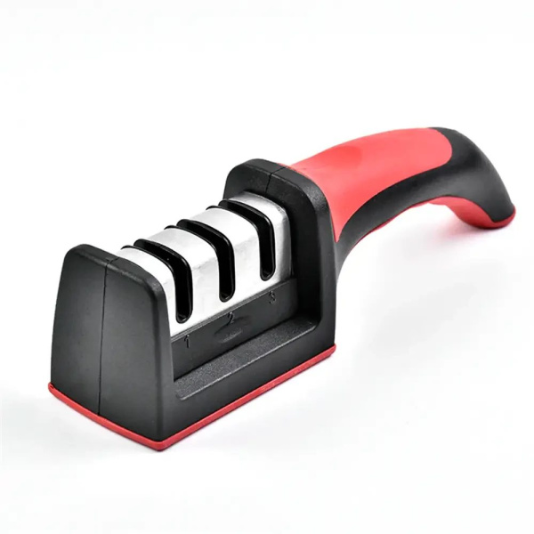 Фото Все для кухни Точилка для ножей Sharpener RS-168 NJ-523, Черный / Кухонная механическая точилка / Ножеточка